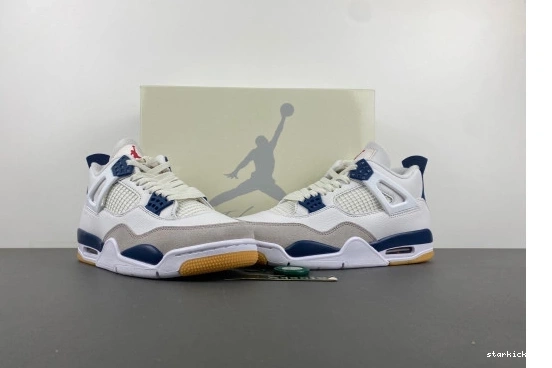 SB Retro DR5415-100  DR5415-100 4 Navy Jordan 0718